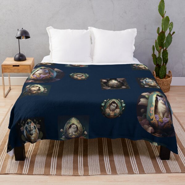 Item preview, Cute Cats In The Egg Flowers designed and sold by fatydesignspace.