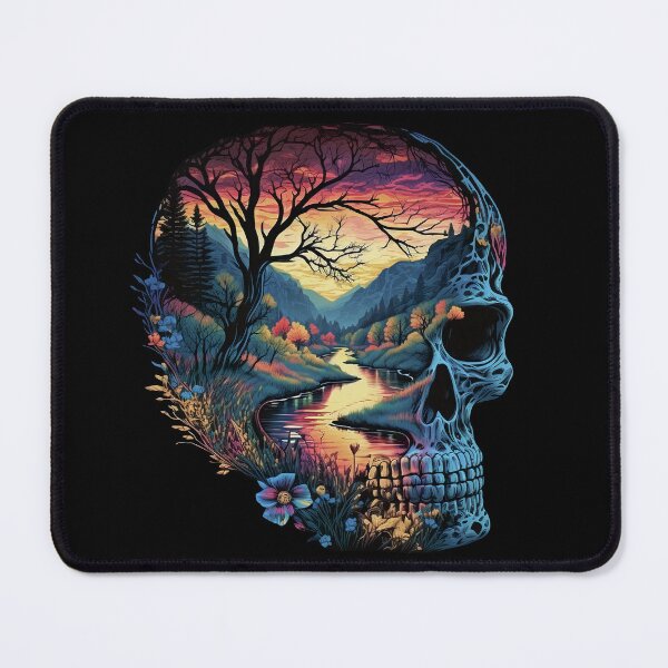 Item preview, Natural Death - Nature & Skull designed and sold by Gypsy Queen.