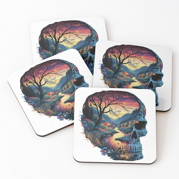 Item preview, Natural Death - Nature & Skull designed and sold by Gypsy  Queen.