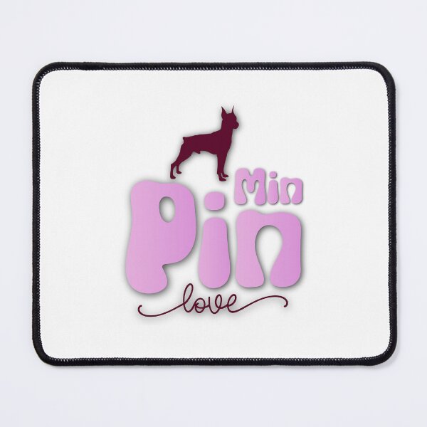 Item preview, Love Miniature Pinscher designed and sold by FrescoDesign.