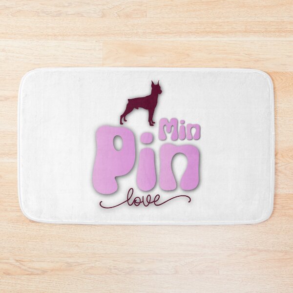Item preview, Love Miniature Pinscher designed and sold by FrescoDesign.