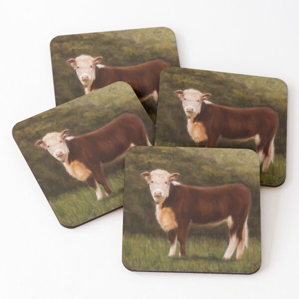 Item preview, Hereford Heifer designed and sold by Michelle Wrighton.