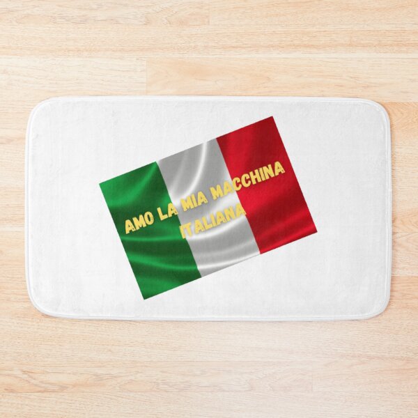 Item preview, Amo La Mia Macchina Italiana (I Love My Italian Car) designed and sold by Cars with Character.