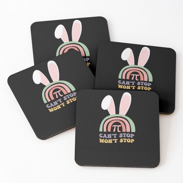 Item preview, Can't Stop Pi Won't Stop Easter Day Lovers of Mathematics designed and sold by Run to Creations.