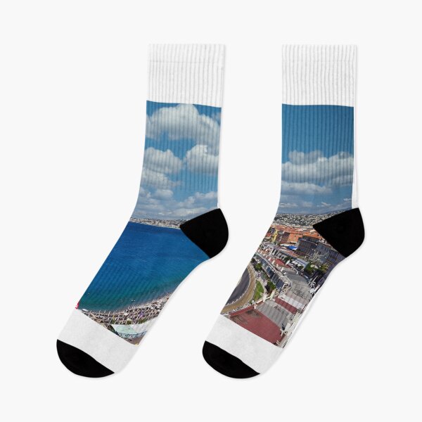 Item preview, Beach and Promenade des Anglais in Nice France summer season designed and sold by goceris.