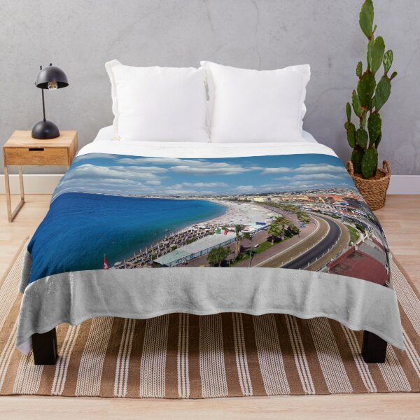 Item preview, Beach and Promenade des Anglais in Nice France summer season designed and sold by goceris.