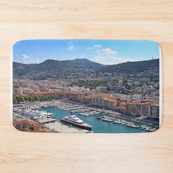 Item preview, Port with yachts and sailboats in Nice France summer season designed and sold by goceris.