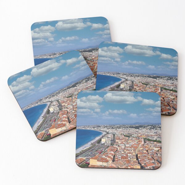 Item preview,  Promenade des Anglais and old town in Nice France summer season designed and sold by goceris.