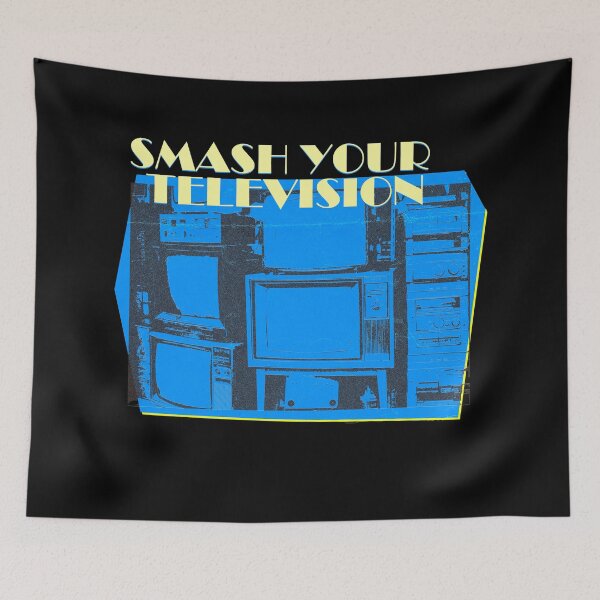 Item preview, smash your television grunge  designed and sold by lordcobra.