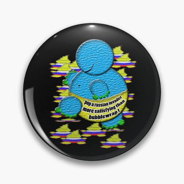 Item preview, whobbly blob popping the russian invaders designed and sold by gruntpig.