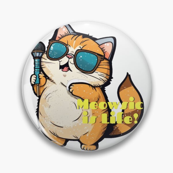 Item preview, Meowsic is Life! designed and sold by Zeng-Graphics.