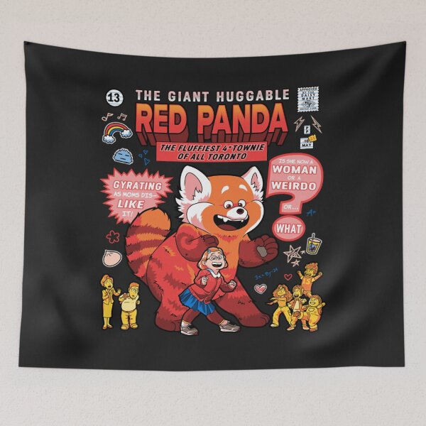 Item preview,  Huggable Red Panda  designed and sold by claudeomelia.