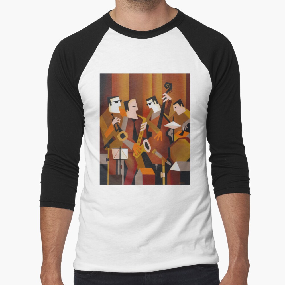 BERNIE McGANN QUARTET Baseball ¾ Sleeve T-Shirt
