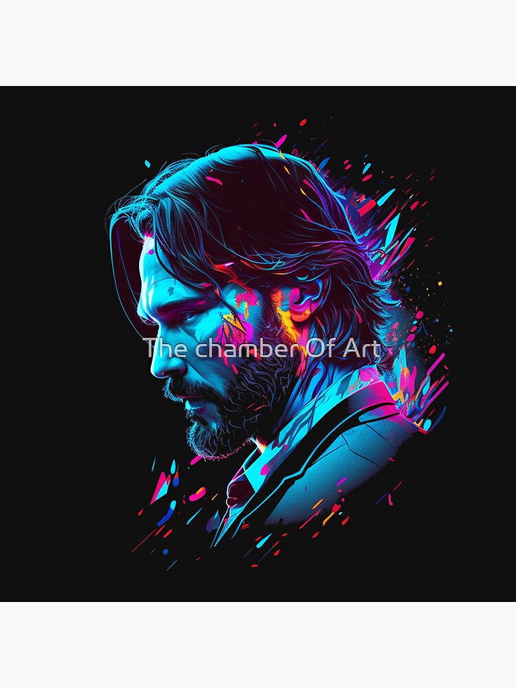 John wick 4  Sticker for Sale by Sarvgya Verma