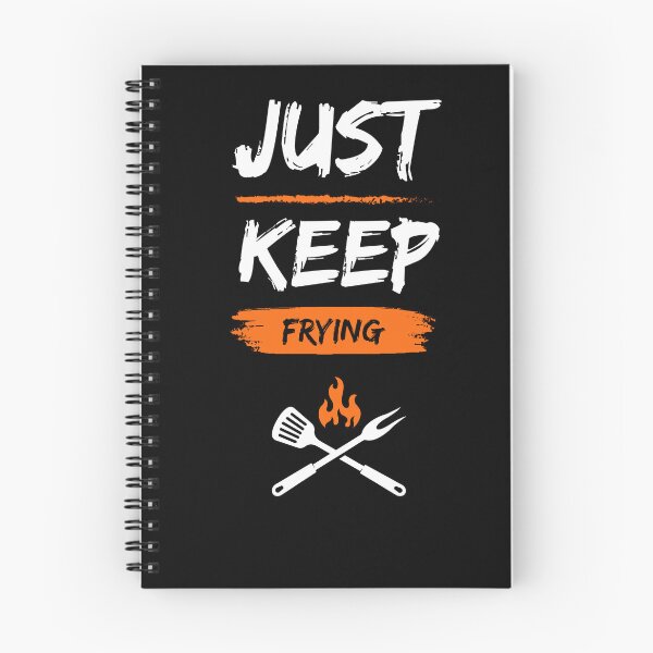 Item preview, Just Keep Frying - Cook and Kitchen Lover Tshirt designed and sold by harrismmxv.