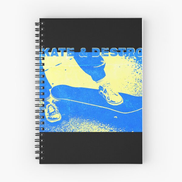 Item preview, skate & destroy grunge // blue yellow designed and sold by lordcobra.