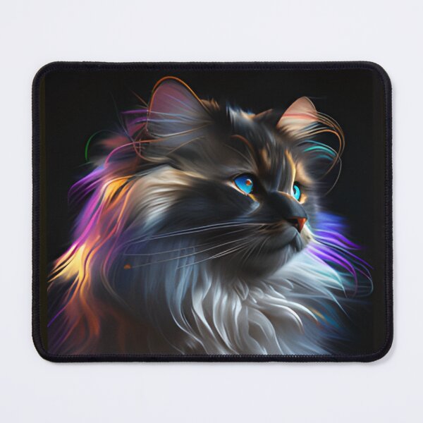 Item preview, Neon cat designed and sold by Alifoxs.