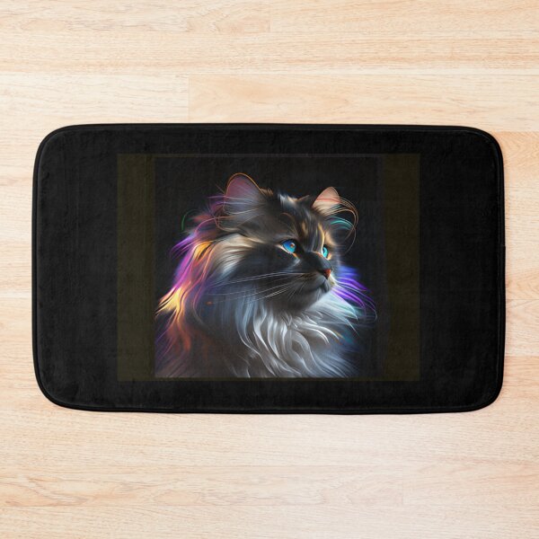 Item preview, Neon cat designed and sold by Alifoxs.