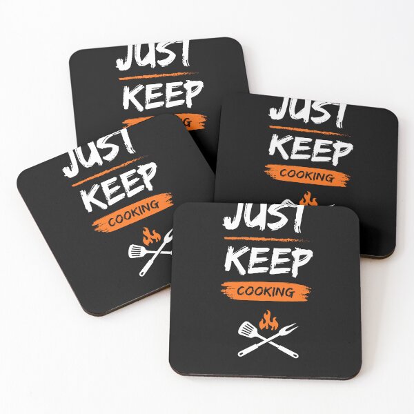 Item preview, Just Keep Cooking - Cook and Kitchen Lover Tshirt designed and sold by harrismmxv.