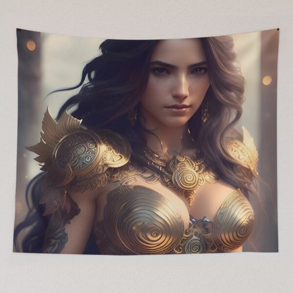 Item preview, Greek War Goddess designed and sold by magikman65.