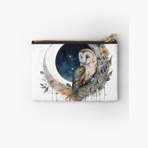 Item preview, Cosmic Owl Watercolor Effect designed and sold by EarthArtAvencha.