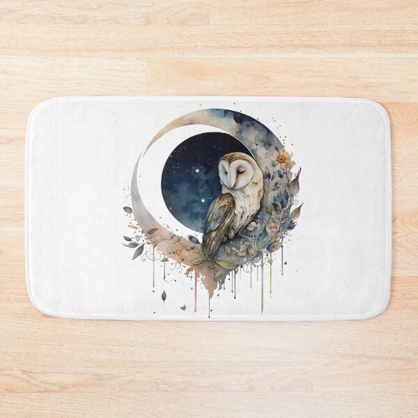 Item preview, Cosmic Owl Watercolor Effect designed and sold by EarthArtAvencha.