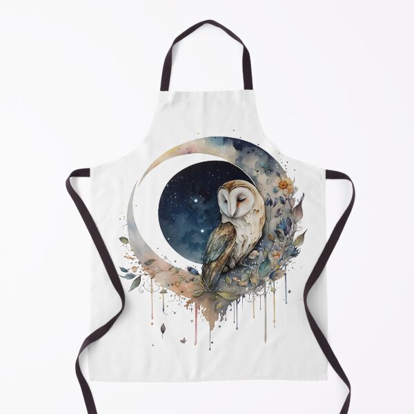 Item preview, Cosmic Owl Watercolor Effect designed and sold by EarthArtAvencha.