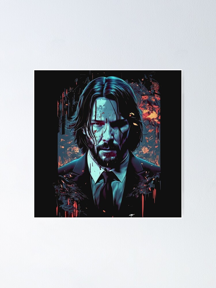 額縁 Displate JohnWick Limited Edition Poster 額縁 Displate JohnWick Limited Edition Poster John Wick's