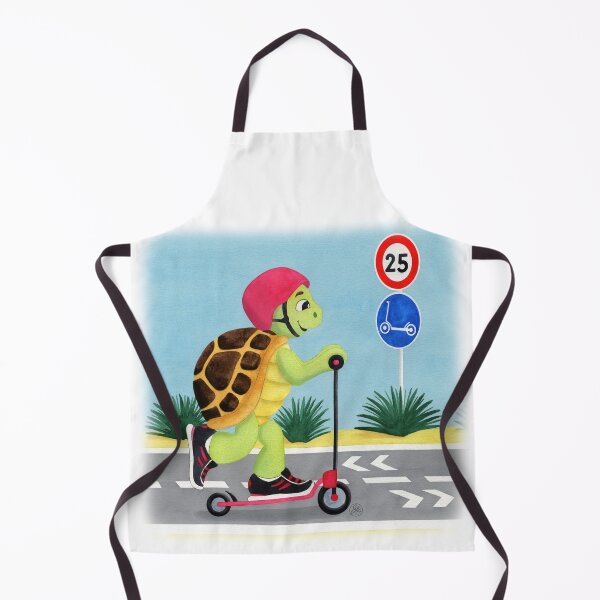 Item preview, Turtle riding a scooter designed and sold by Iris Créa.