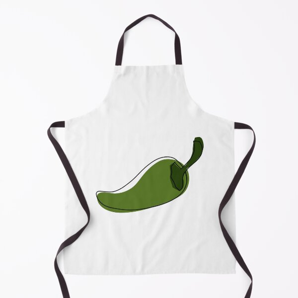 Item preview, Minimalist green jalapeno paper designed and sold by anycolorart.