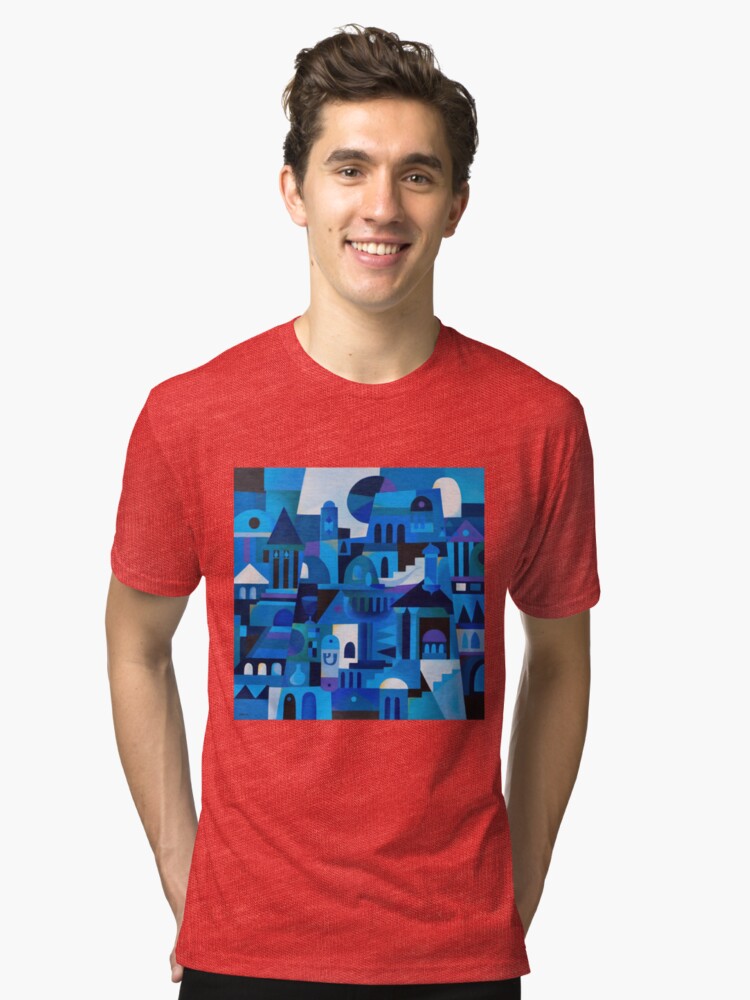 Alternate view of ANCIENT SYMBOLS Tri-blend T-Shirt