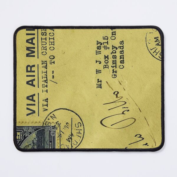 Item preview, AA04072013-1-Vintage PostCard Via air mail designed and sold by servomerch.