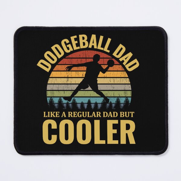 Item preview, Dodgeball Dad Team Sports Vintage Retro designed and sold by TastefulTees.