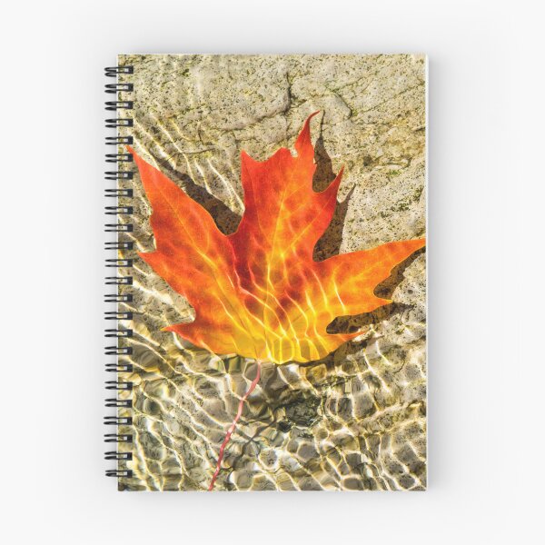 Item preview, Submersed Maple Leaf with Brilliant Jeweled Patterns designed and sold by Georgia Mizuleva.
