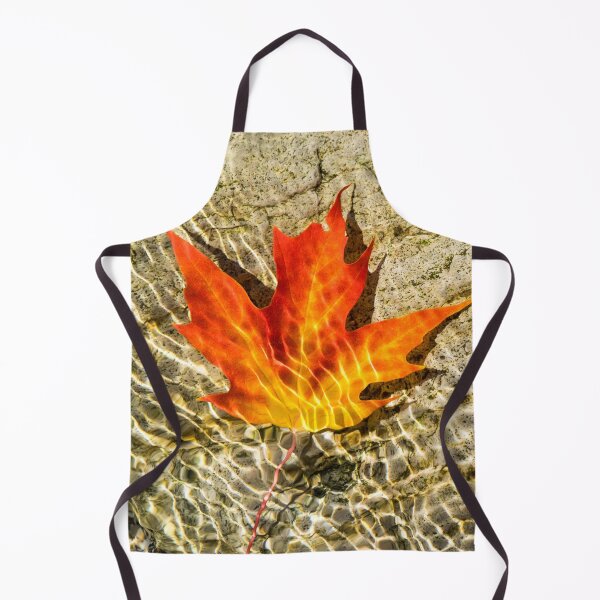 Item preview, Submersed Maple Leaf with Brilliant Jeweled Patterns designed and sold by Georgia Mizuleva.