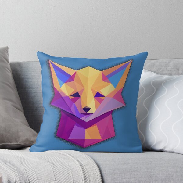 Item preview, Colorfull low-poly isometric Fox designed and sold by Iko.