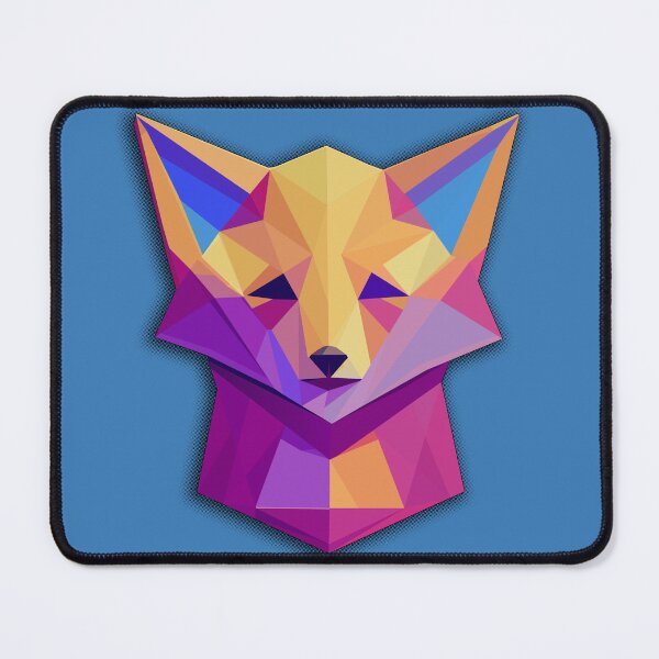 Item preview, Colorfull low-poly isometric Fox designed and sold by Iko.