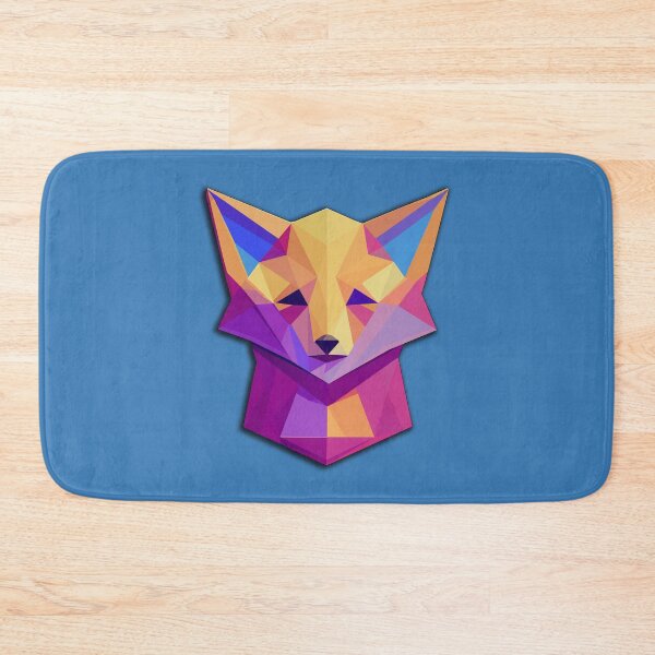 Item preview, Colorfull low-poly isometric Fox designed and sold by Iko.