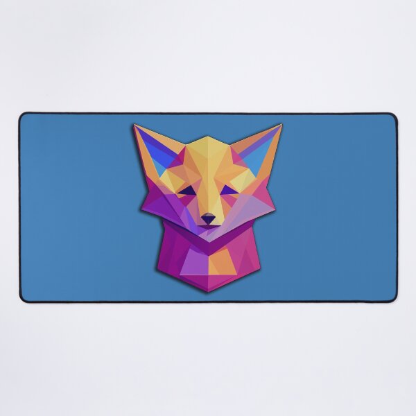 Item preview, Colorfull low-poly isometric Fox designed and sold by Iko.