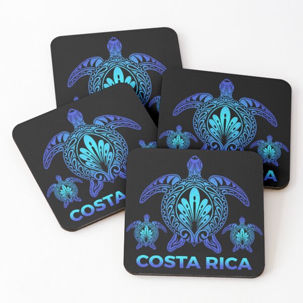 Artikelvorschau, Vintage Costa Rica Ocean Blue Sea Turtle Souvenirs entworfen und verkauft von kalpanik_Rehana_Begum.