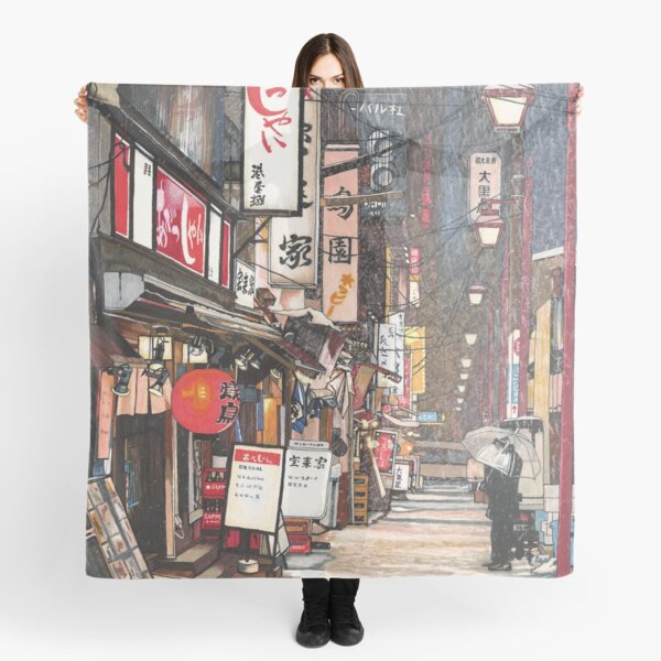 Lights in the Snow Scarf