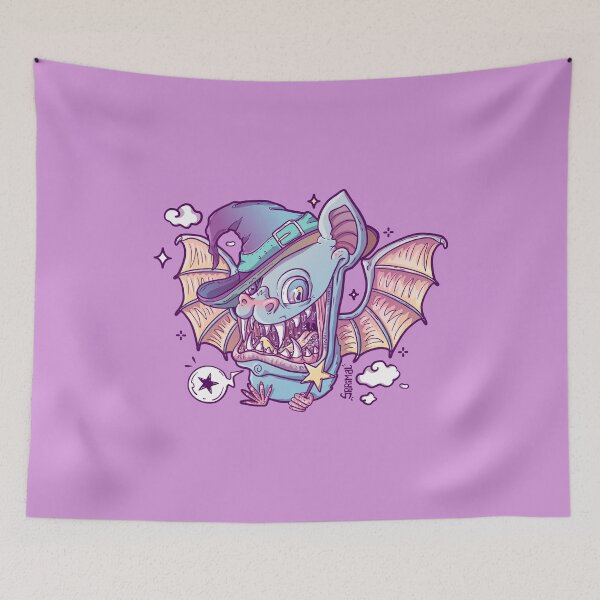 Item preview, Fangtastic Enchanter Bat  designed and sold by SPIRIMAL.