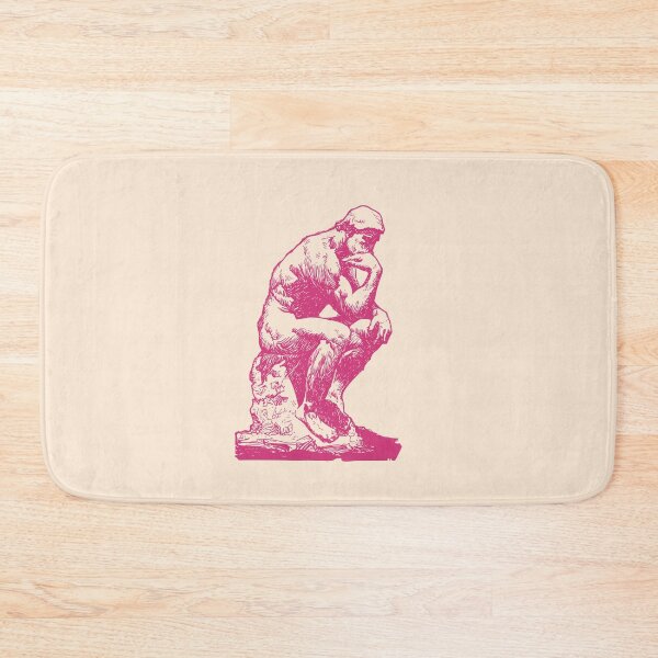 Item preview, The thinker sculpture designed and sold by pinkyfish1010.
