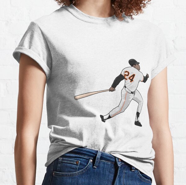 Juantamad Willie Mays Baseball Tee