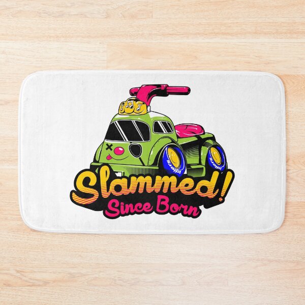 Item preview, Slammed Since Born Cute Funny Custom Automobile designed and sold by halleinstyle.
