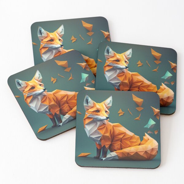Item preview, origami of a fox designed and sold by boumboum88.