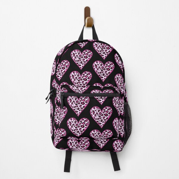 Item preview, Hot Pink Leopard Heart - Animal Print Cheetah Spots Love Heart designed and sold by inspirationzgal.