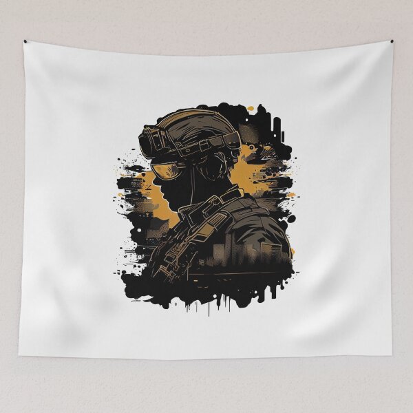 Item preview, Airsoft Commando - Combat-Ready T-Shirt for Elite Teams designed and sold by PassionPalette.