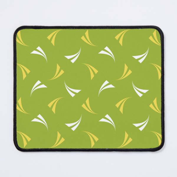 Item preview, Flying arc elements on light green background designed and sold by Vektoria.