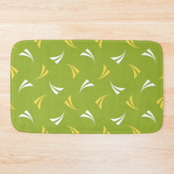 Item preview, Flying arc elements on light green background designed and sold by Vektoria.